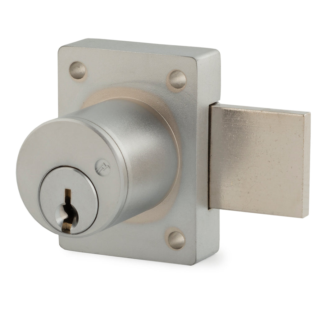 Olympus 725MD-DR-RH-26D Mortise Mount Deadbolt Cabinet Door Locks for SFIC  in Satin Chrome